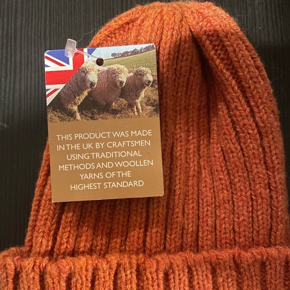 BEAMS PLUS Wool Watch Cap Unisex Beanie Toque in Orange NWT - Picture 6 of 9